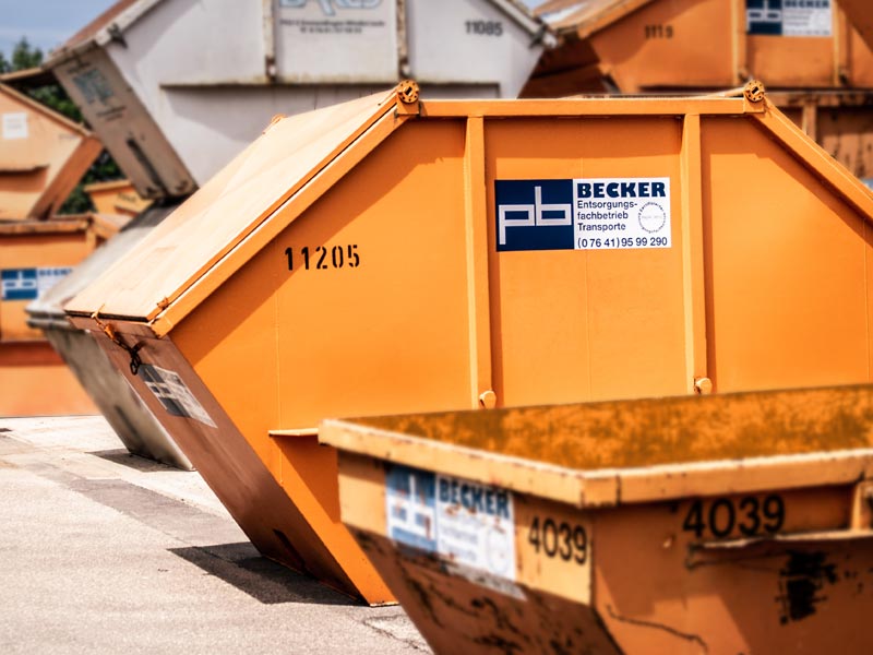 Sperrmüllcontainer mieten