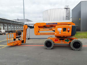 Gelenk Arbeitsbühne mit 16 Meter Arbeitshöhe mieten