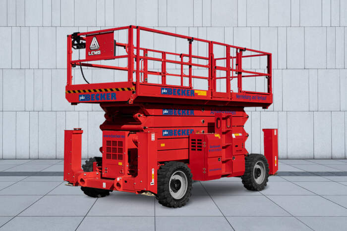 S 180 230 SVWDJX Scheren Arbeitsbühne mit 18 Meter Arbeitshöhe mieten