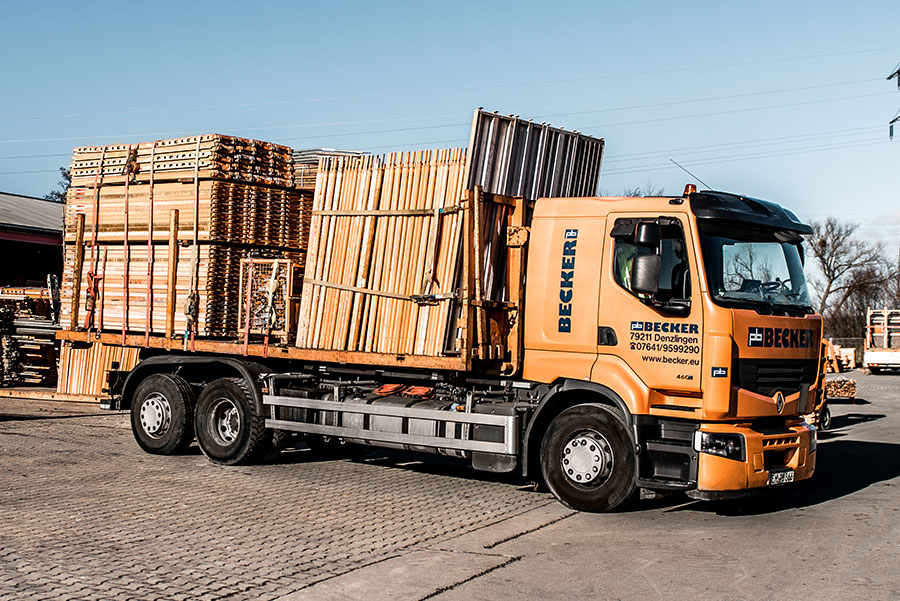 LKW-Fahrer für Gerüstbau gesucht