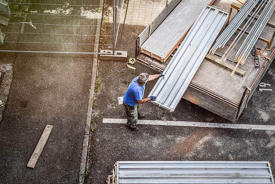Bewerbung als Hofarbeiter – Gerüstbauhelfer gesucht!