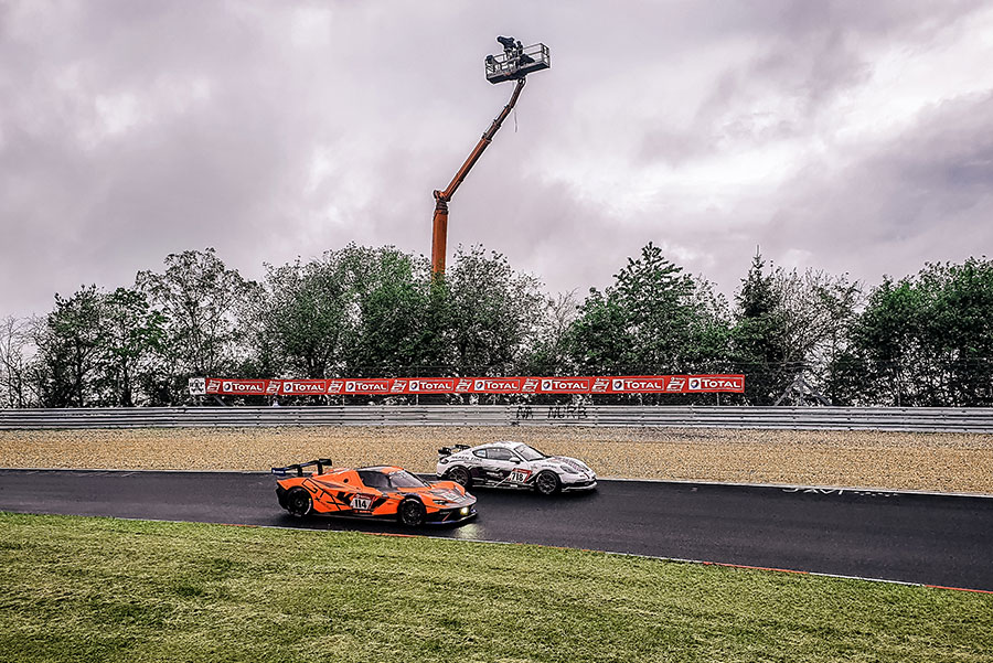 Als Bediener beste Aussichten auf Rennsport