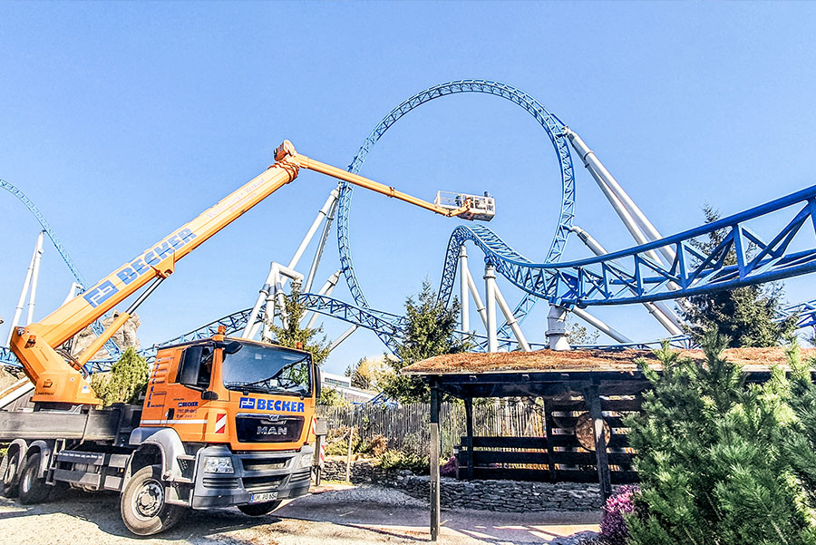Besondere Einsätze im Europa-Park